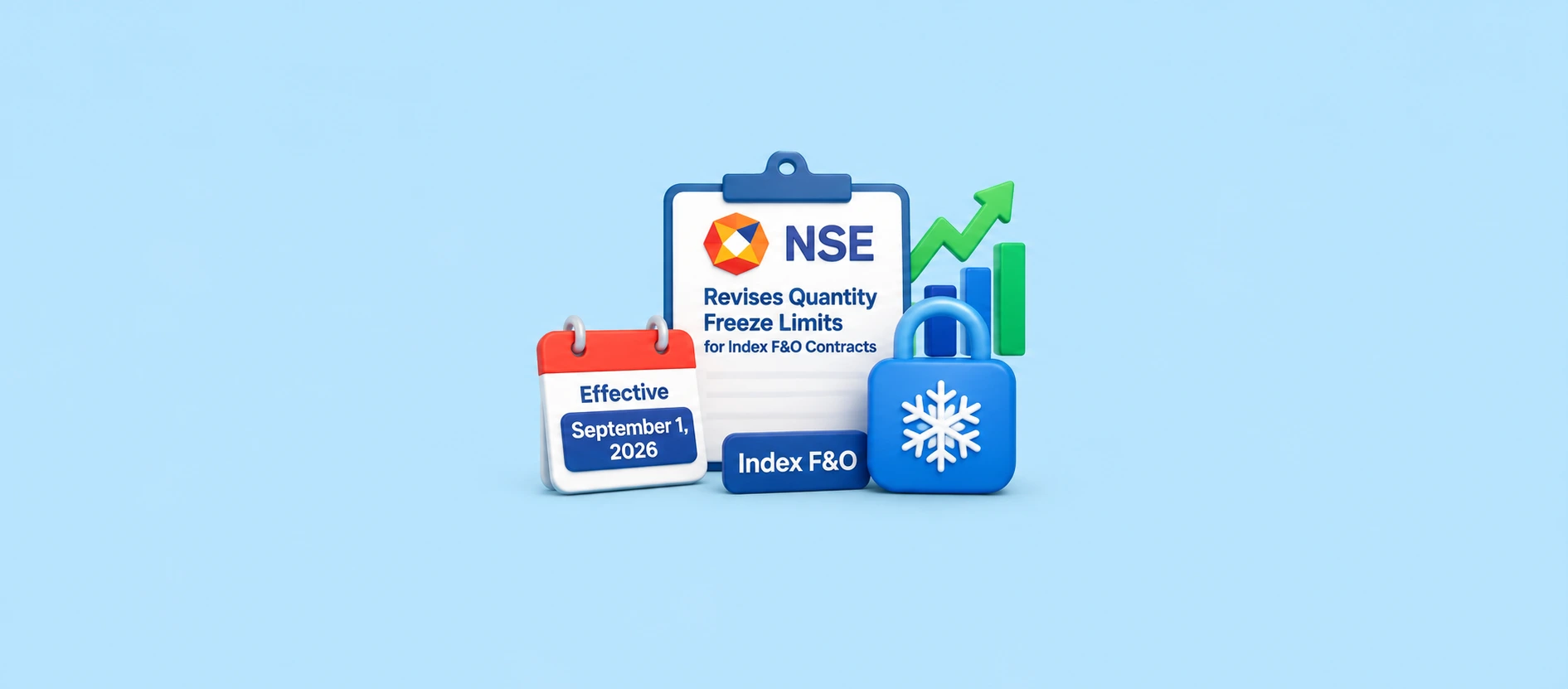 NSE Revises Quantity Freeze Limits for Index F&O Contracts Effective September 1, 2026